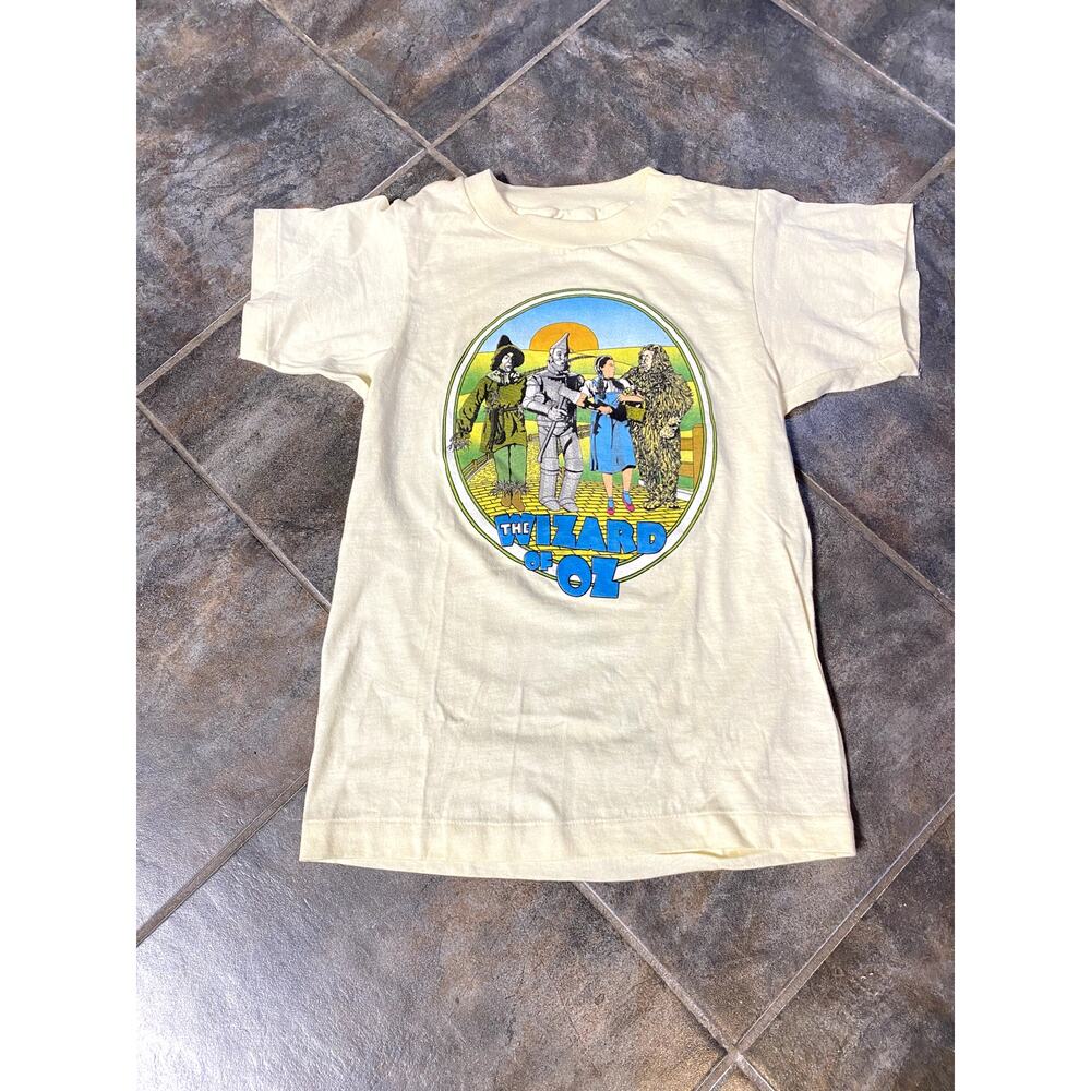 VINTAGE SINGLE STITCH "THE WIZARD OF OZ" KIDS TEE SIZE 6/8